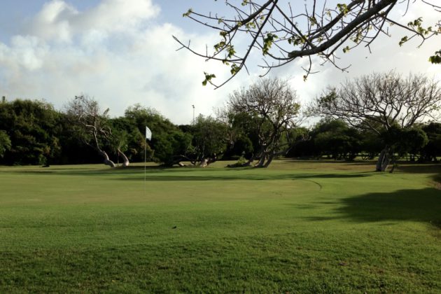 Curacao Golf & Squash Club edustaa saaren kenttien vaatimattompaa päätä.