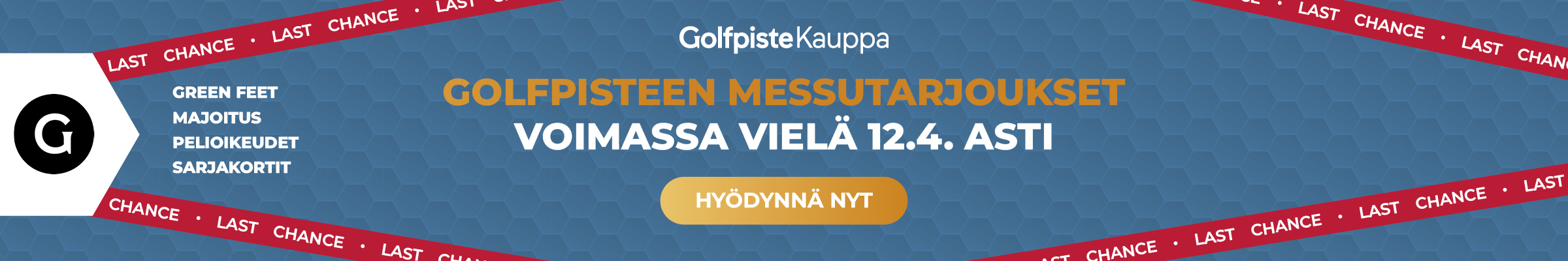 Golfpiste Kauppa avattu